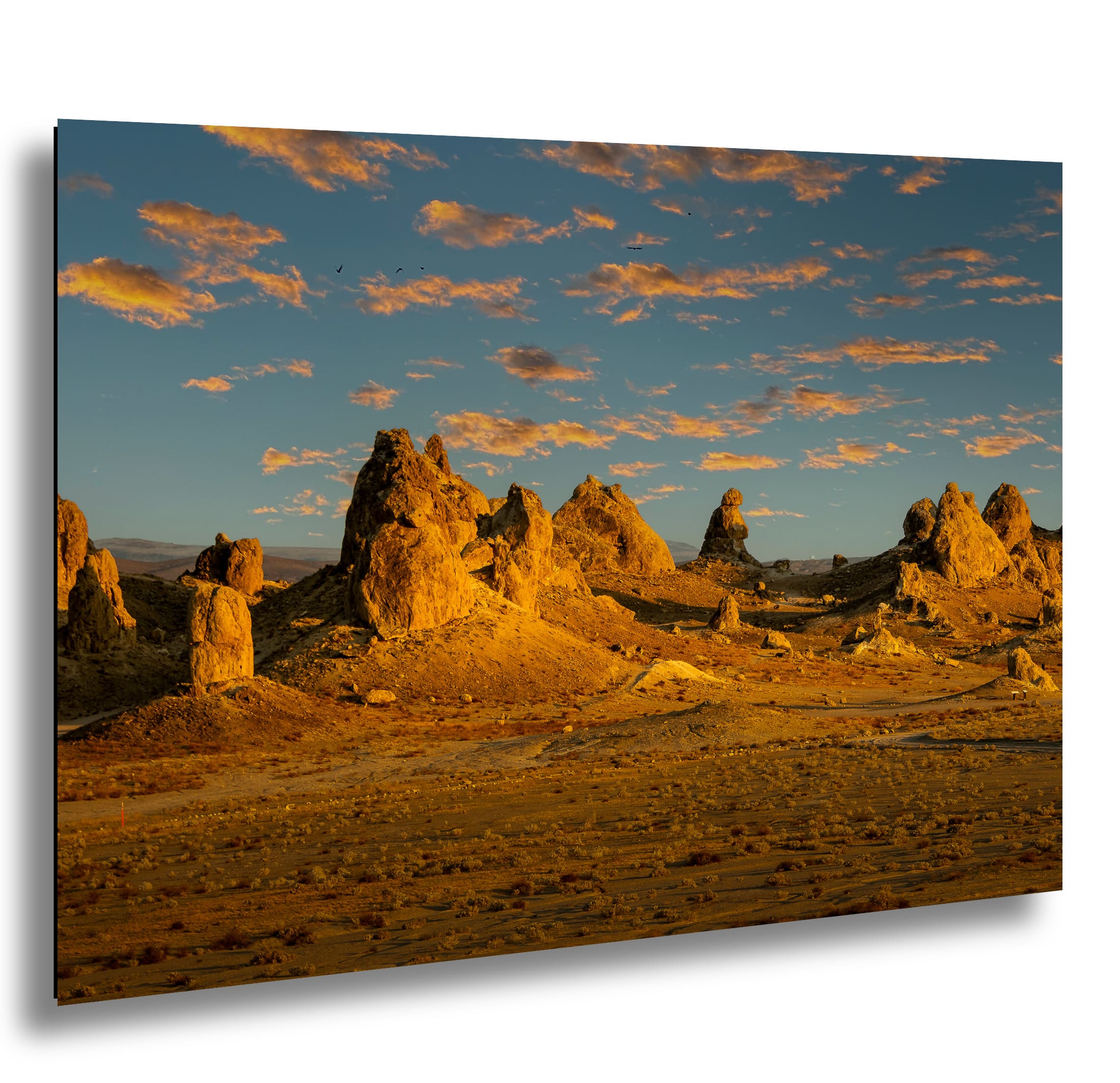 Trona Pinnacles at Sunset, Trona, CA