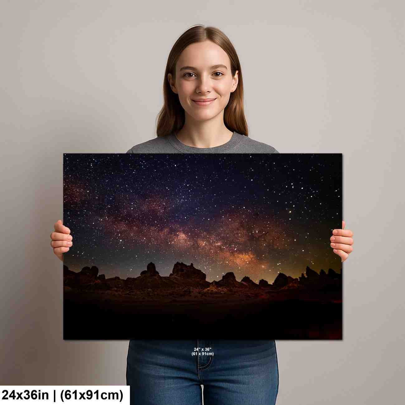The Milky Way Above the Trona Pinnacles, Trone, CA - Image 9