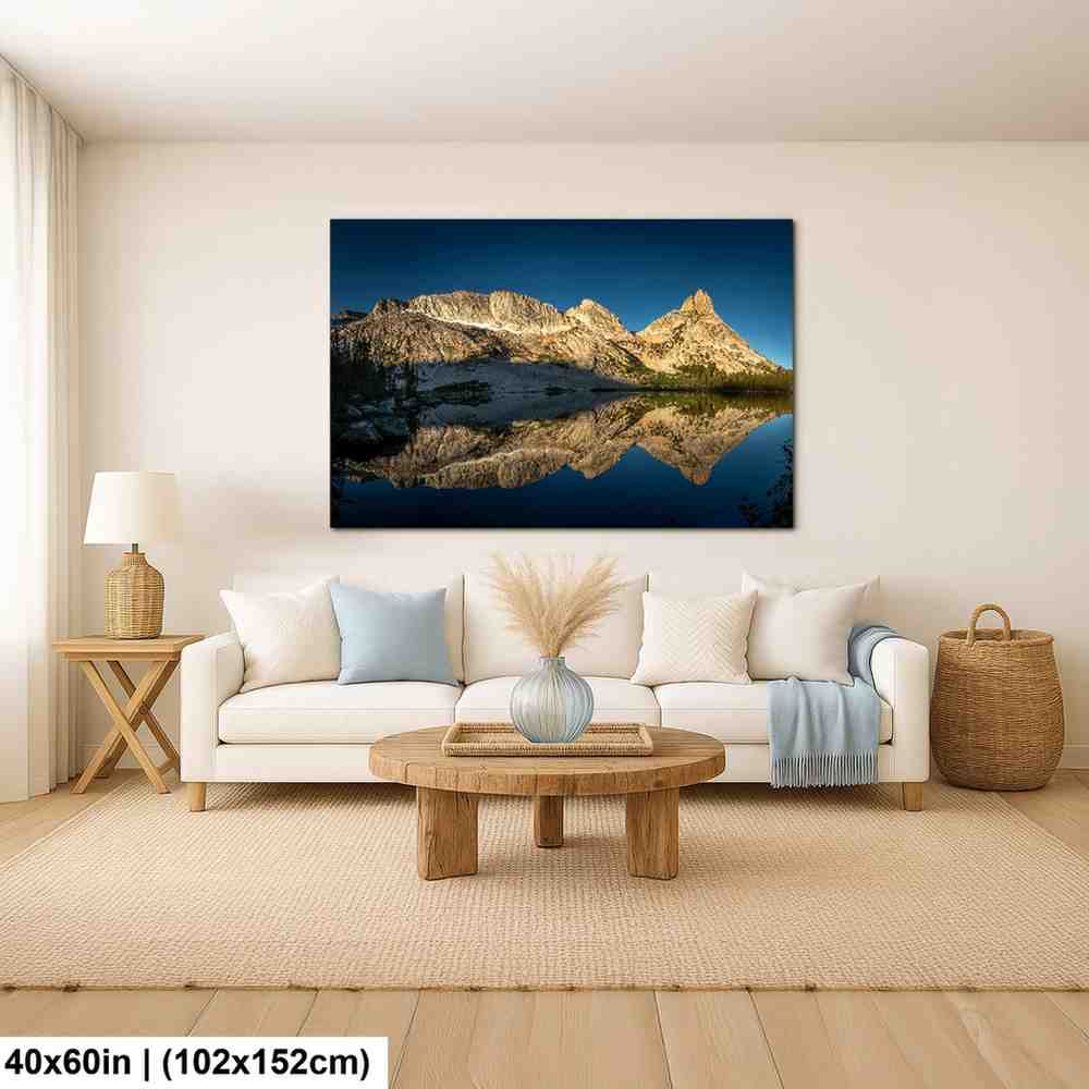 Youngs Lake with Ragged Peak, Yosemite, CA - Image 3